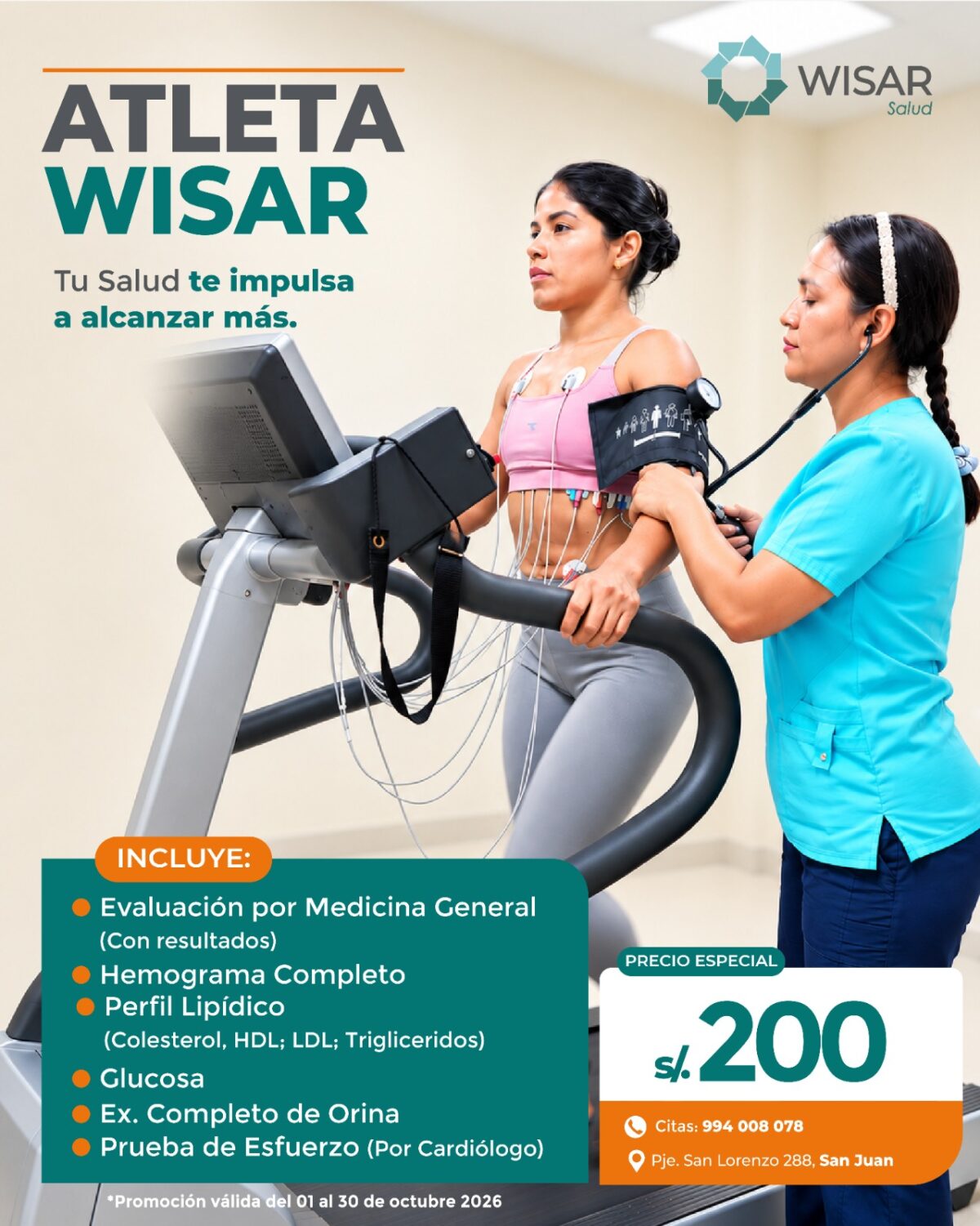 Paquete Atleta Wisar
