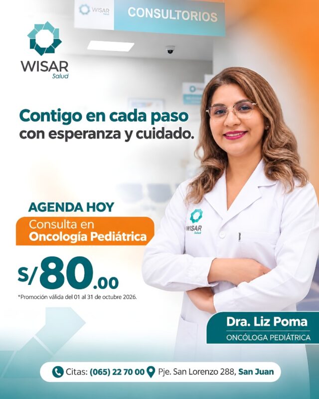 Promoción Consulta Oncología Pediátrica