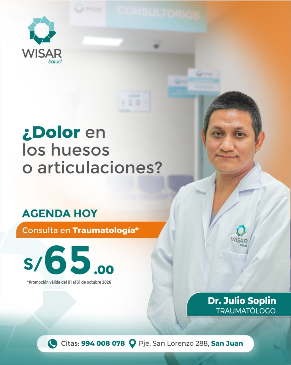 Promoción Consulta Traumatología