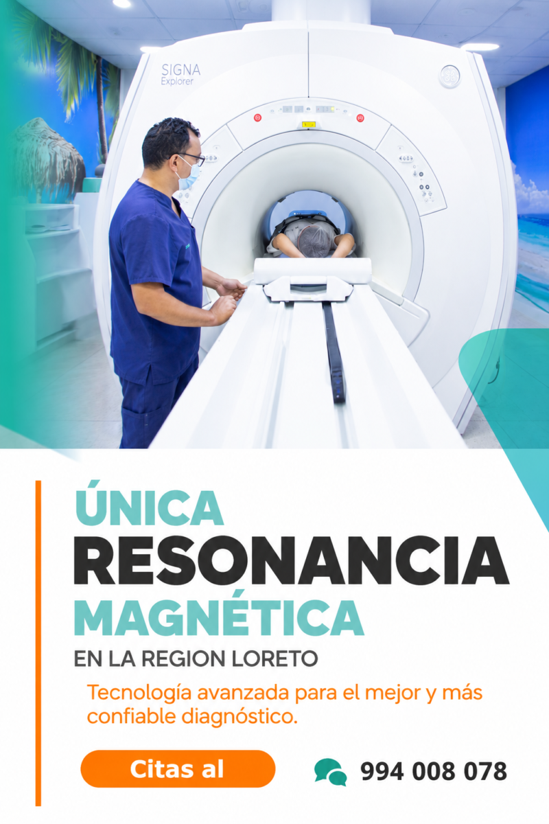Resonancia magnética en Iquitos